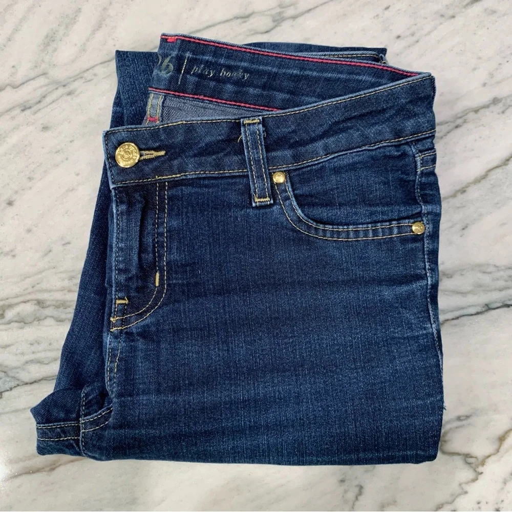 Kate Spade Perry Street Skinny Jeans, Size 26 – Dark Wash Denim‎